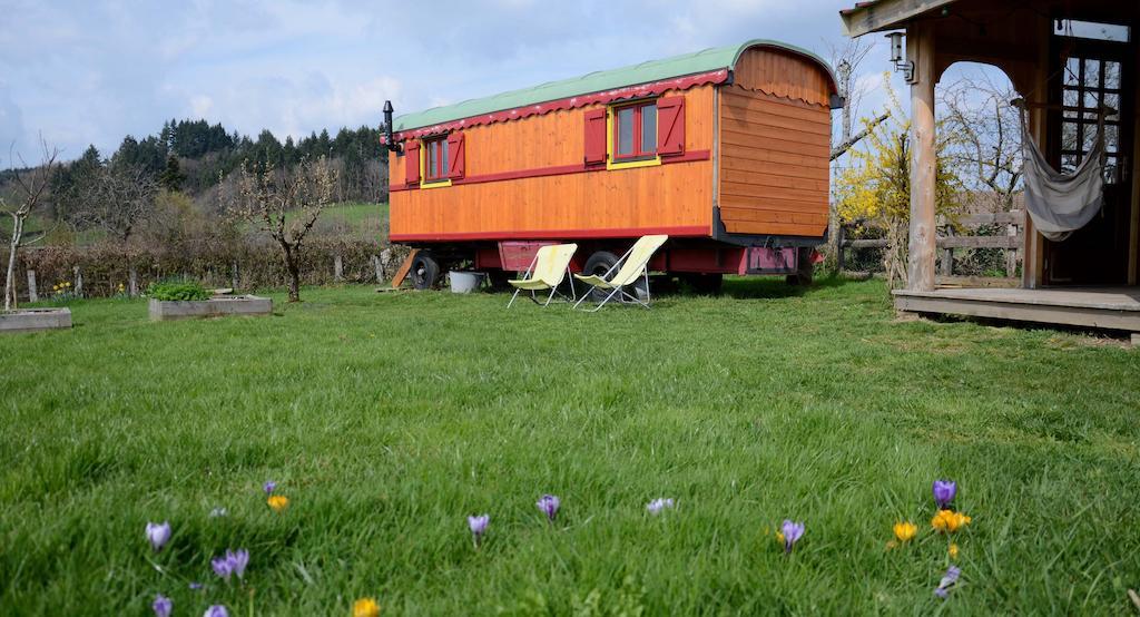 La Roulotte De La Fay Villa Dompierre-les-Ormes Cameră foto